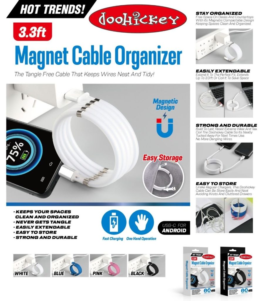mangent cable organizer - as see on tv